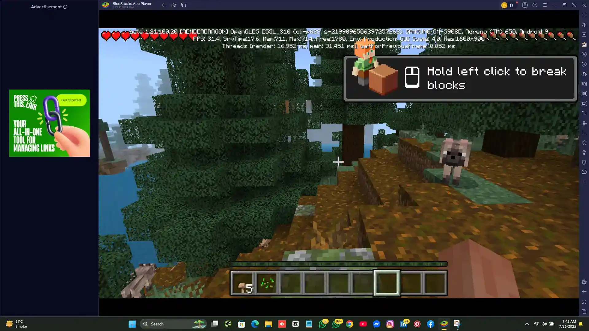 Minecraft APK Download for PC/Windows