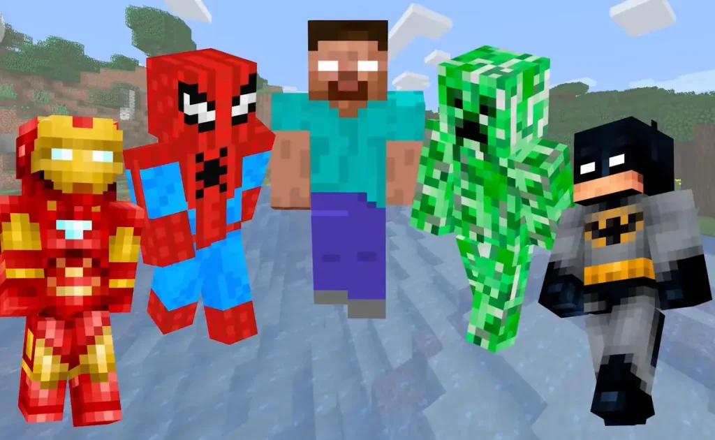 All Skins and Texture Packs Unlocked