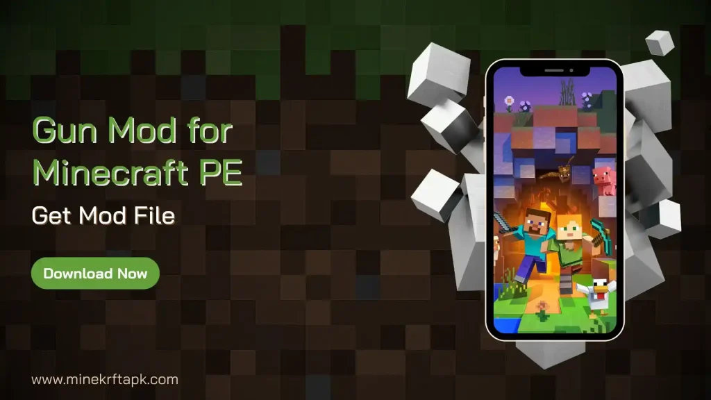 Gun Mod for Minecraft PE